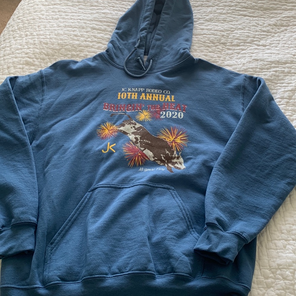 Cozy western hoodie